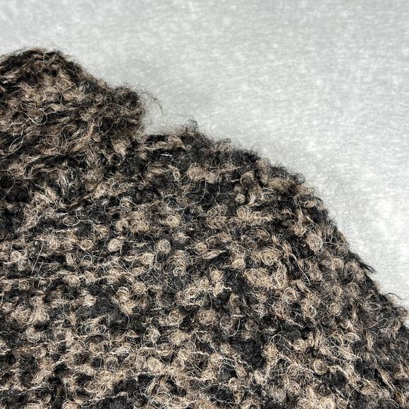 Free People Brown Black She’s All That Sweater Alpaca Blend Turtleneck Women XS - Picture 8 of 14